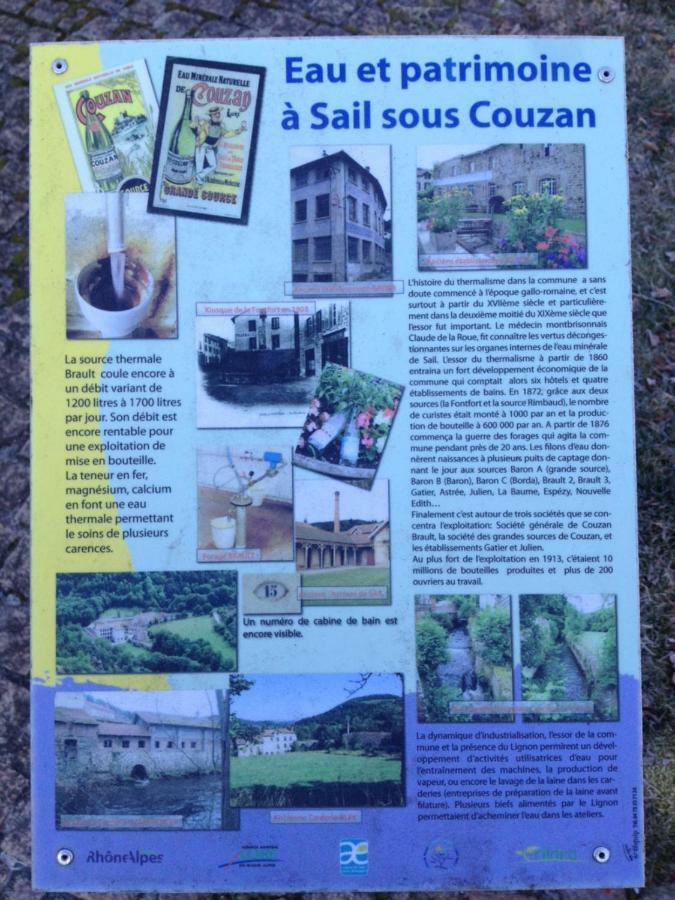 Hote Du Couzan Sail-sous-Couzan Экстерьер фото